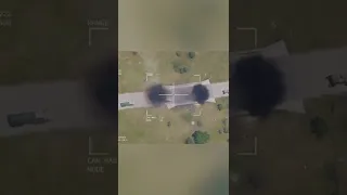 Bayraktar TB2 drone attacks Russian military convoy