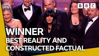 The Traitors wins Best Reality and Constructed Factual 🙌 | BAFTA TV Awards 2023 - BBC