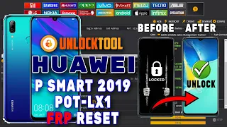 Huawei P Smart 2019 (POT-LX1) Frp unlocktools testpoint -FRP UNLOCK