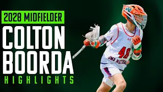 Colton Boorda - Class of 2028 Lacrosse Highlights - 4 Leaf New England Army - 2023 Season