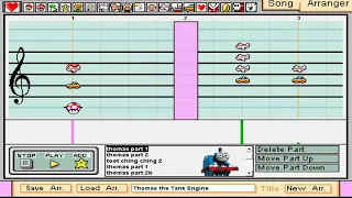 Mario Paint Composer - Thomas the Tank Engine (reuploaded)