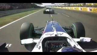 Schumacher almost KILLS Barrichello (Hungary 2010)