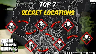 TOP 7 Secret Hidden Locations & Places 😱 in GTA 5 Rockstar Doesn’t Want You To Know