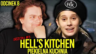 AWIĘC OGLĄDA TRZECI SEZON HELL'S KITCHEN - 🔥 ÓSMY ODCINEK PIEKIELNEJ KUCHNI 🔥