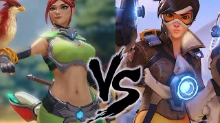 Overwatch или Paladins