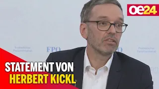 Wien-Wahl: Statement von Herbert Kickl