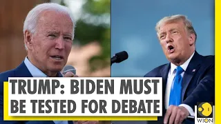 US Election 2020: Donald Trump demands drug test for Joe Biden | World News | Us News