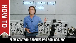 Flow Control for Profitec Pro E61 Group Espresso Machines