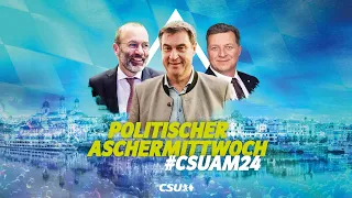 Politischer Aschermittwoch in Passau #CSUAM24