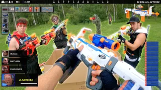 NERF GUN BATTLE ROYALE  - Part 1 (Nerf First Person Shooter!)