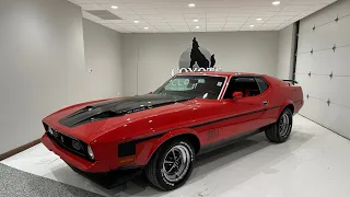 1972 Mustang Mach 1 (SOLD) at Coyote Classics