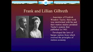 😎[P.O.M]Frank and Lillian Gilbreth