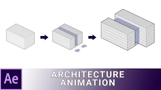 Animated Architectural DIAGRAM l After effects for architects