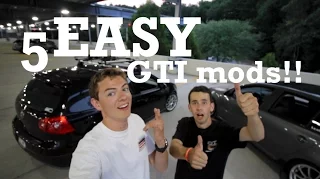 5 Easy & Cheap Mods for your GTI!