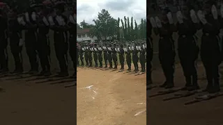 Wave | Police Giirls Cadet Display | Henegama Central College - National School