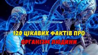 120 ЦІКАВИХ ФАКТІВ ПРО ОРГАНІЗМ ЛЮДИНИ