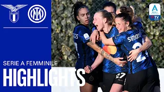 LAZIO 1-3 INTER WOMEN | HIGHLIGHTS | 21/22 Serie A Femminile 🖤💙