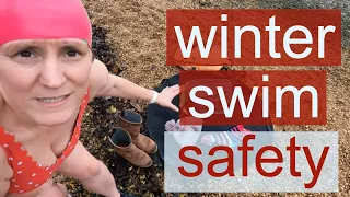 tips for a safe winter swim