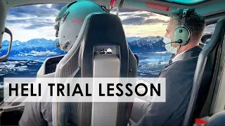 Airbus Helicopter H125 (AS350 B3e) - First Trial Lesson in 4K