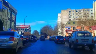 Ессентуки Поездка по городу  ул Кисловодская, Шоссейная