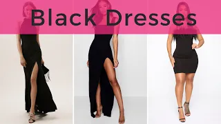 Black Dress Ideas -What Can I Wear With A Black Dress?