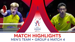 Truls Moregard (SWE) vs Wong Chun Ting (HKG) | MT G6 - Match 4 | #ITTFWorlds2024