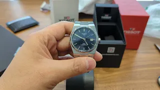 Tissot PRX Powermatic 80 Blue Unboxing