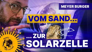 Wie entsteht eine Solarzelle? Solarmodule von Meyer Burger. Bitterfeld #1