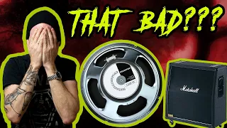 The worst GUITAR SPEAKER of all times? Kristian Kohle VS the G12T-75!