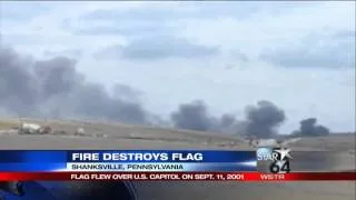 Flag from 9/11 lost in Flight 93 memorial fi