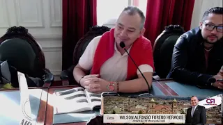 Sesión # 36 Intervención del Representante a la Camara Eduard Sarmiento Hidalgo