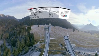 360 Degree Ski Jumping Experience