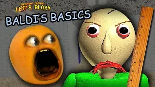 Annoying Orange plays Baldi's Basics in Education and Learning!