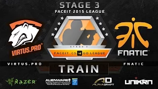 Virtus.pro vs Fnatic - Train (FACEIT League Stage 3 EU)