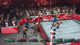 WWE 2K24 Universe Mode: Triple Threat Tornado Tag Match Madness- 1st Loss For Muhammad Ali :( :( :(