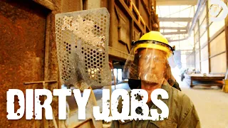 Mike Rowe Discovers How to Add a Protective Layer to Steel | Dirty Jobs | Discovery