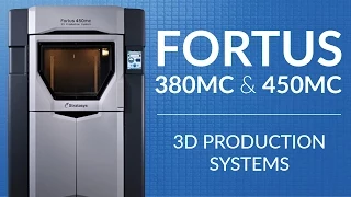 The Stratasys Fortus 380mc & 450mc FDM 3D Printers