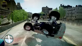 GTA4 STUNT, DRIFT, CRASH, BUGS 'n FUN mods pc editor 1080p