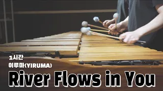 [1시간 반복재생] 이루마(Yiruma) - River Flows in You - Pulse Marimba Cover