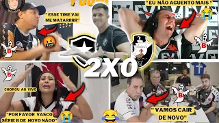 REAÇÕES VASCAINAS BEM VINDOS A SÉRIE B 2024- VOLTA BARBIERI- BOTAFOGO 2X0 VASCO- BRASILEIRÃO 2023