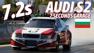 ONE OF THE FASTEST AUDI IN THE WORLD - Audi S2 7.2s @ 315 KMH