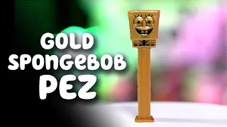 Unboxing my Gold SpongeBob SquarePants PEZ Dispenser - Limited Edition