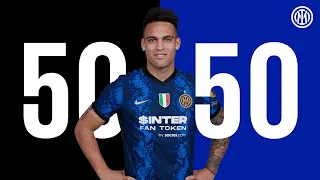 "Asado! Milito! Tennis!" | LAUTARO MARTINEZ plays 50/50 🇦🇷⚫🔵 [SUB ENG]