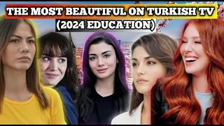Ten of the most beautiful Turkish actresses || TV beauty (TURKISH EDUCATION)