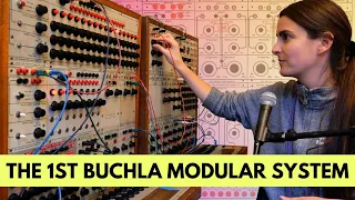 Exploring the 1st Buchla 100 Modular Synthesizer