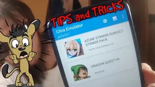 Citra Android emulator Tips and Tricks! How to setup/configure/settings/speed up/hack? 3DS games