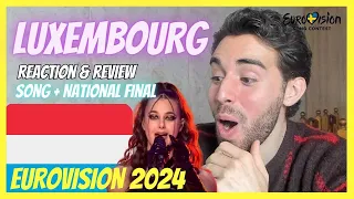 Tali - Fighter | LUXEMBOURG EUROVISION 2024 | REACTION to the SONG and NATIONAL FINAL