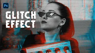 Glitch Effect in Photoshop | Photoshop Tutorial #photoshop #tutorial #photoshoptutorial #viral