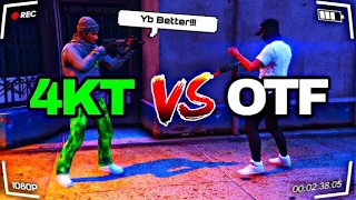 4KT VS OTF |Ep.1 Taking L‘s |Grand Theft Auto V RolePlay|Ps4 (Reupload)