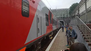 Ласточка РЖД поезд Калининград на Светлогорск, туризм AlekZ(c) 2018